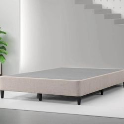 Queen size standing box spring / bed frame - NEW
