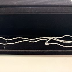 Silver Rope Chain 2mm