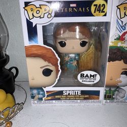 Funko Pop! Vinyl Marvel Eternals Sprite #742 BAM Exclusive Bobblehead Figure