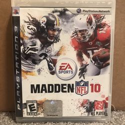 Madden 10’ PS3 w/ Case & Manual