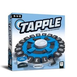 Tapple Word Game, Fast-Paced Family Board Game, 2 - 8 Players Ages 8 and up
