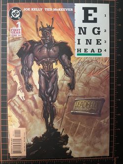 Enginehead #1 (Direct Edition) DC Comics. Bagged and boarded