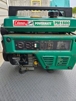 Coleman  generator 2002