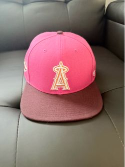 Brand New 47 Captain snapback hat unisex adult magenta mango MLB ￼