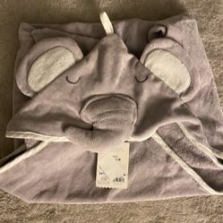 Elephant Infant Hooded Towel