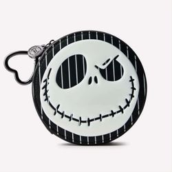 Bath & Body Works Nightmare Before Christmas Jack Skellington & Sally Coin Purse