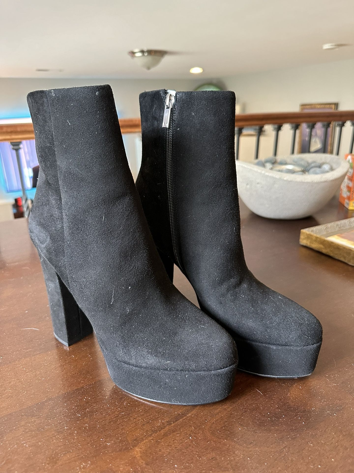 Marc Fisher Black Booties