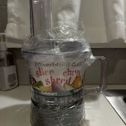 Cuisinart Powerblend Duet Food Processor Attachment TOP/BOWL/BLADE/BASE