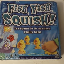 Fish Fish Squish Board Game, New