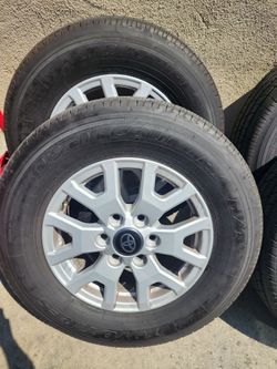 New 2026 Toyota Tacoma 17" wheels rims tires