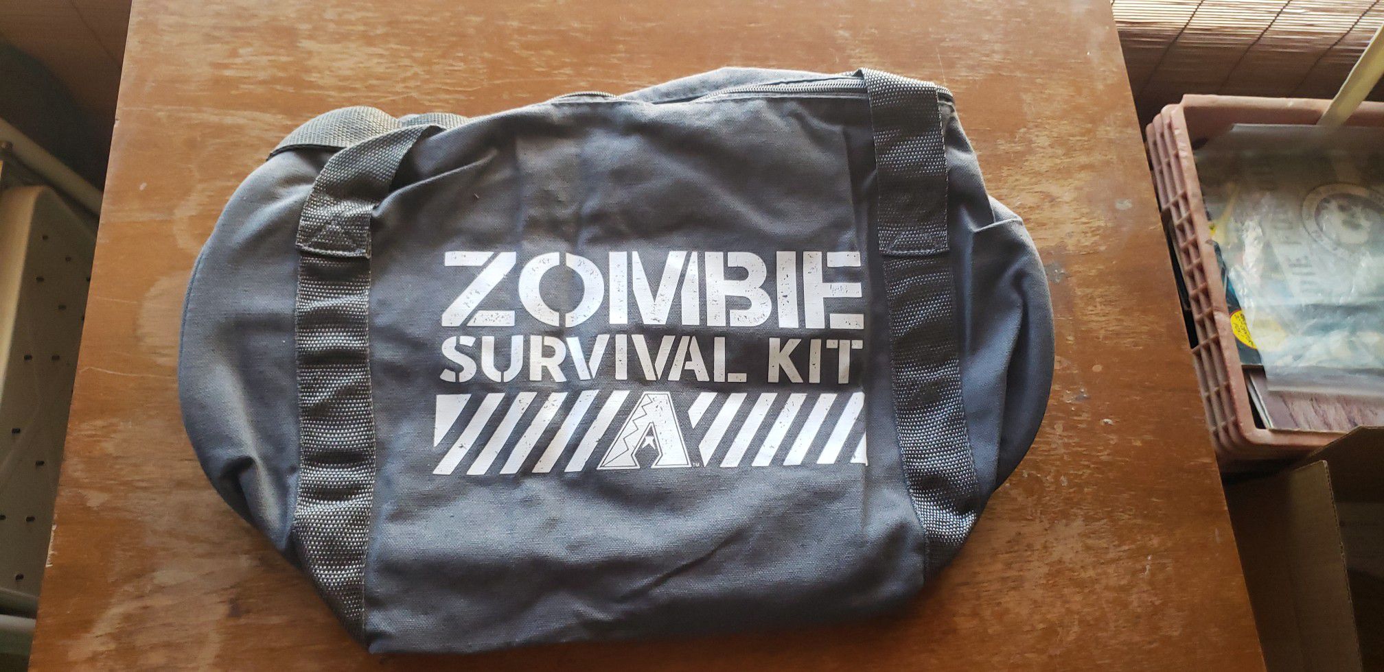 Arizona Diamondbacks Zombie Survival Kit Duffle Bag