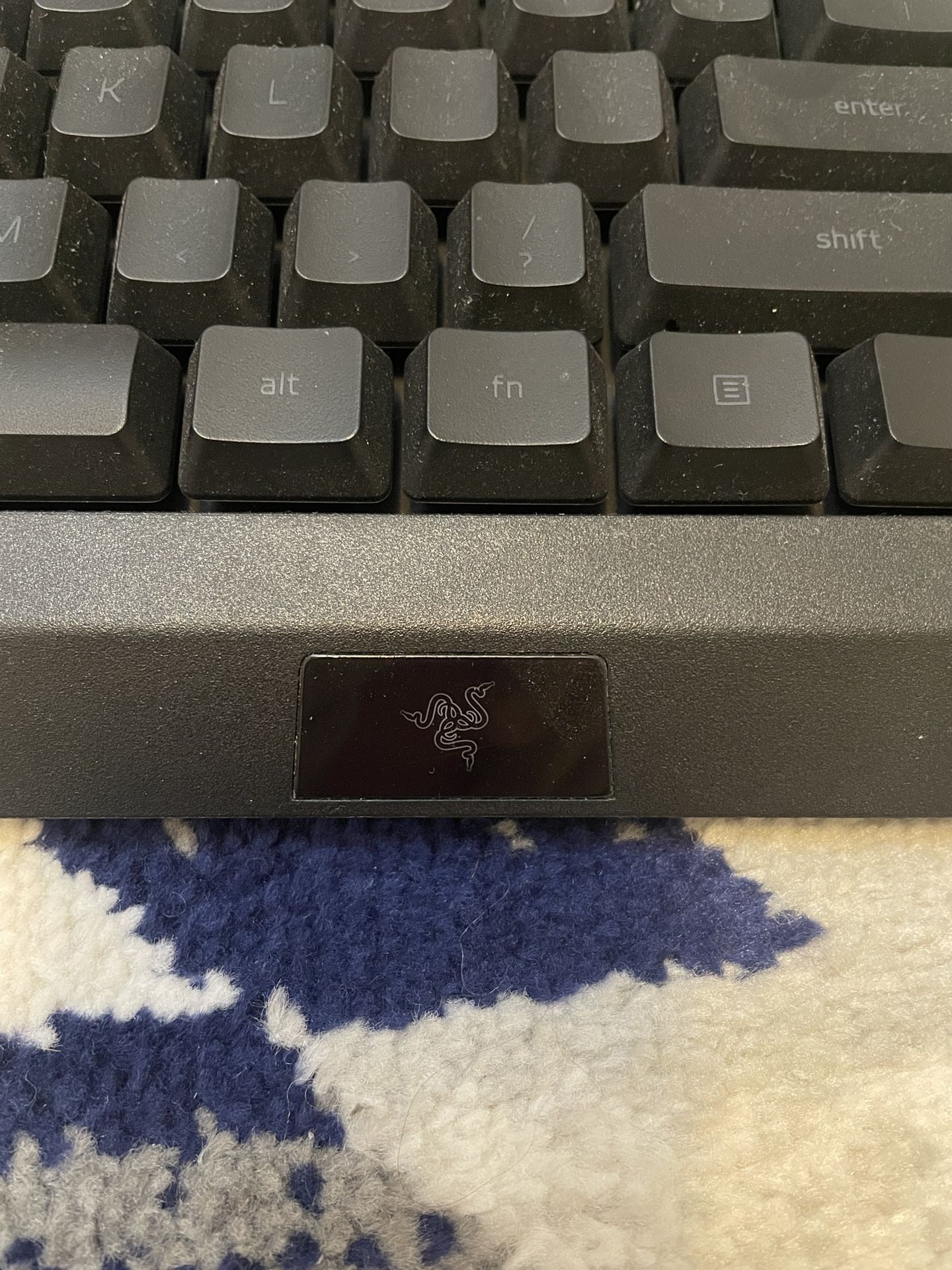 Razer Full-Size Wired Keyboard + Wireless Number Pad Set – Good Condition