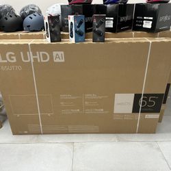 LG 65” 4K UHD TV! Finance For $50 Down Payment!!