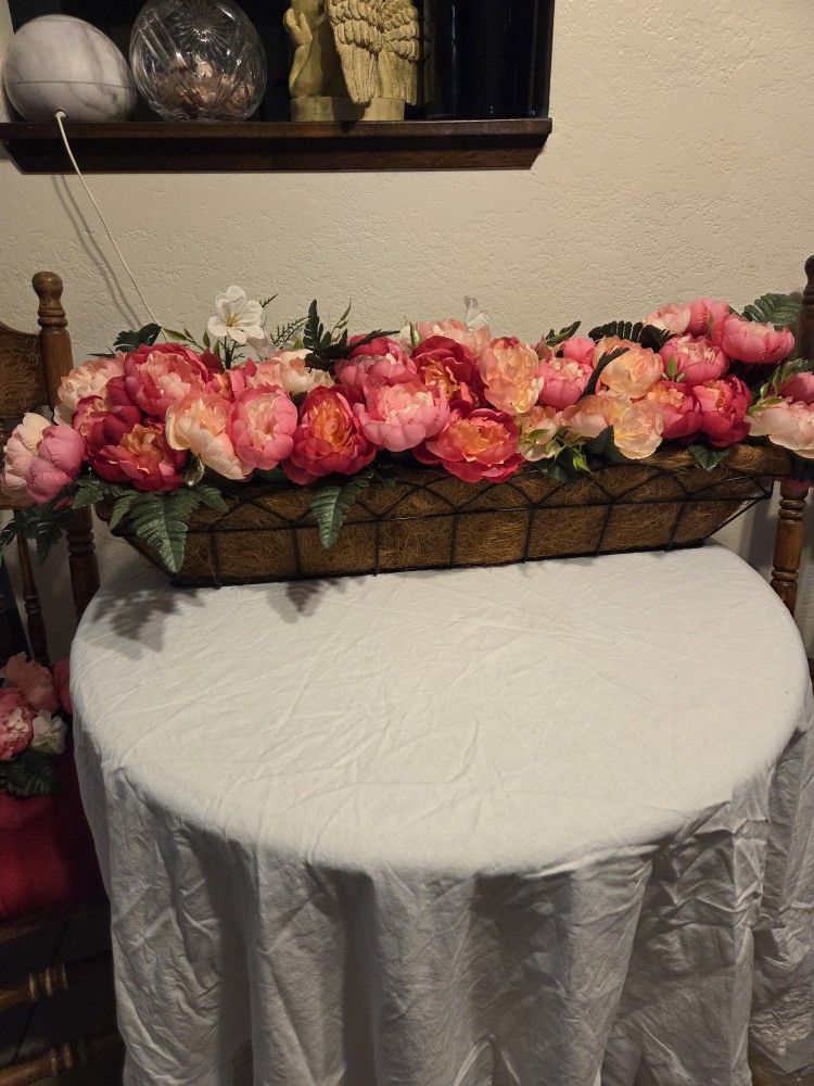 Pink Peony Flower Arrangement