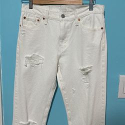 Levi Strauss White Jeans 