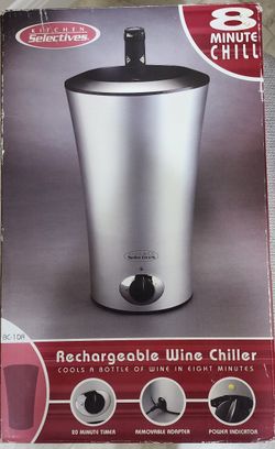 Rechargeable Wine Chiller  (8 Minutes)