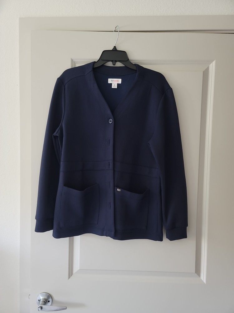 Medical Scrubs Koi Jacket Brand New