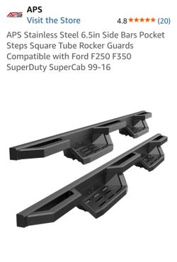 New F250 Running Boards