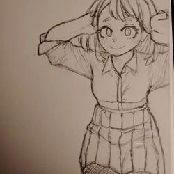 Mha Anime Sketch