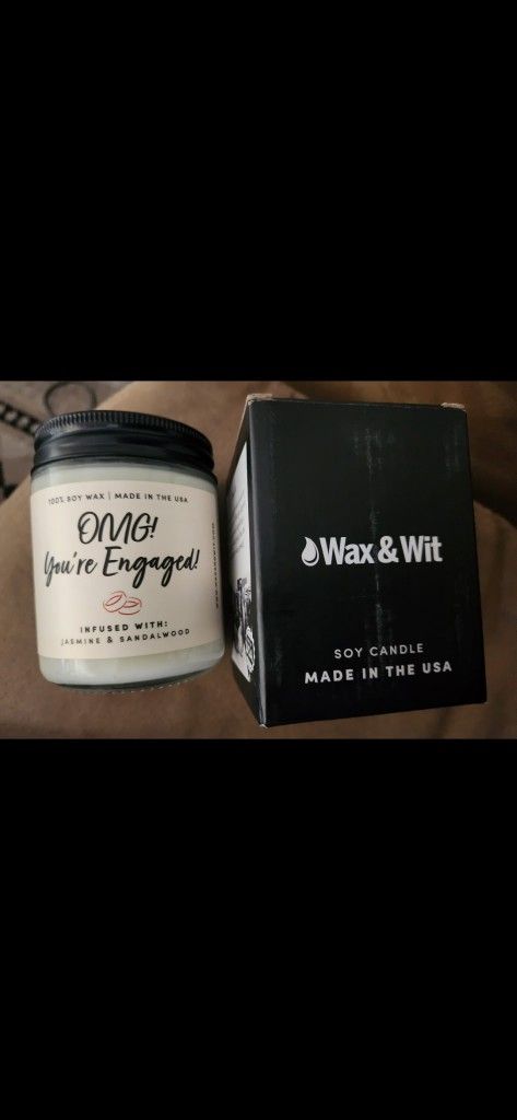 Engagement Candle