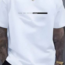 Men White Fashion T Shirt 
