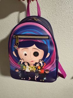 Loungefly Coraline Normal & Other World Mini Backpack - Hot Topic Exclusive