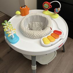 Skip Hop Baby Activity Center: Interactive Play Center with 3-Stage Grow-with-Me Functionality, 4mo+, Explore & More