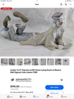 Lladro clown