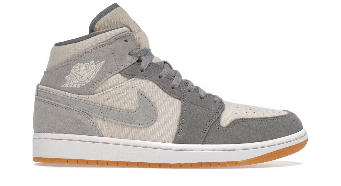 Jordan 1 Mid SE Coconut Milk Particle Grey Size 9:5 M