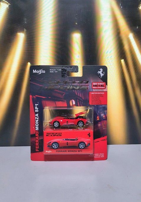 Maisto 1 64 Speed Icons Ferrari Monza SP1 Red