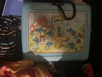 Vintage Smurf Lunchbox 30$