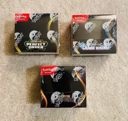 3x Pokemon Cards Pokemon Center Booster Boxes - Brand New