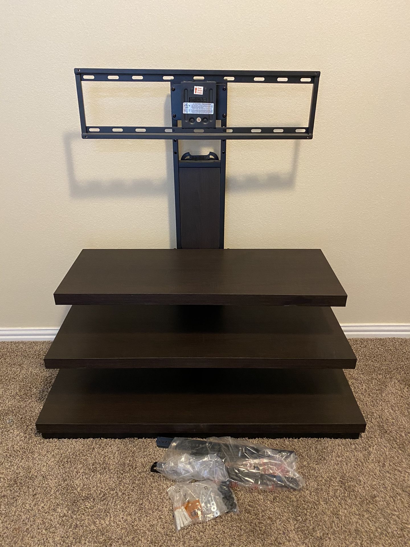 TV Stand With TV Mounting Hardware