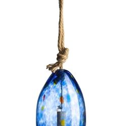 Glass Garden Bell Chime 