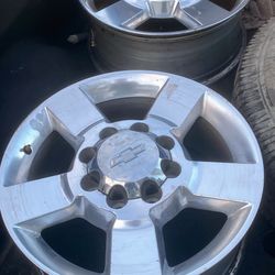 Chevy Rims - Came Off 2016 Silverado 2500 20 In 8 Lugs