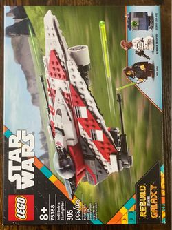 LEGO Star Wars Jedi Bob’s Starfighter Buildable Toy Vehicle 75388 - SEALED BOX