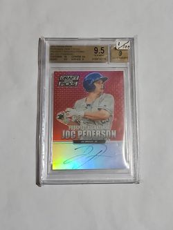 Joc Pederson 2013 Panini Prizm Red Auto BGS 9.5 1/100