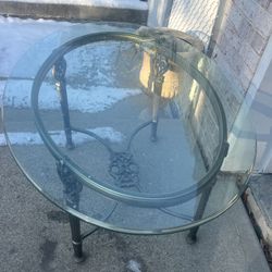 Glass  Top  Coffee Table