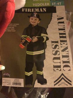 Fireman costume