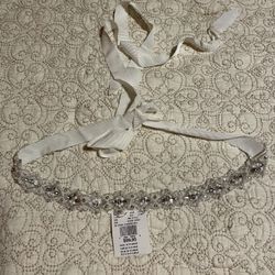wedding dress accent belt