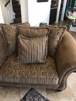Couch and love seat