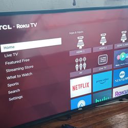 TCL 40" Class S3 S-Class 1080p FHD HDR LED Smart TV w/remote and Stand