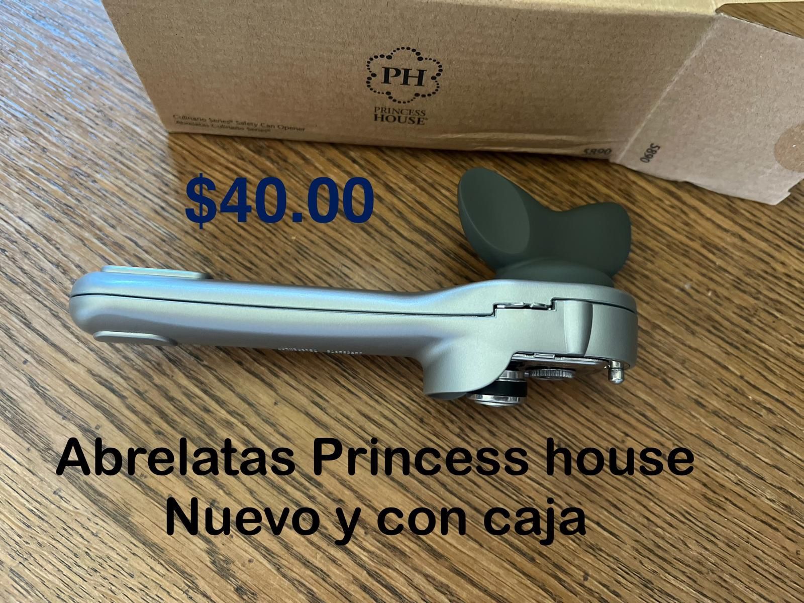 Abrelatas π princess house todo nuevo y con caja π¦