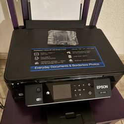Epson Expression Home XP-440 Wireless Color Photo Printer with Scanner and Copier