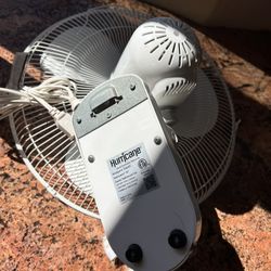Hurricane Fans - Wall Mounted Oscillating Fan with 3 Speed Settings (Classic, 16")