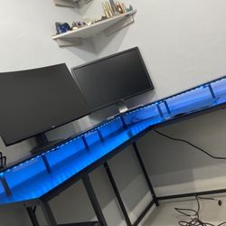 LED Computer Desk 