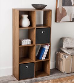 Mainstays 8 cube storage shelf