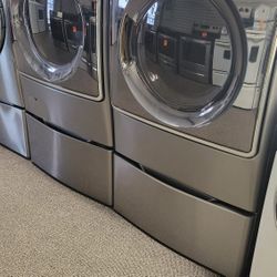 SET KENMORE ELITE WASHER AND DRYER ELECTRIC WORK GREAT CONDITIONS DELIVERY 