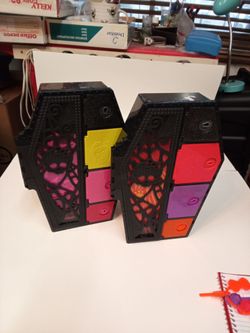 Monster High Coffin Locker Set of 2