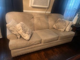 Love seat and sofa